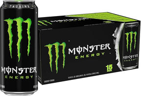 Pack de Energy Bebida, verde, original 473ml - 15 unidades