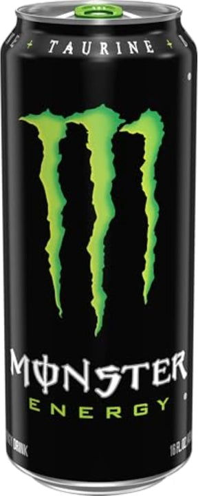 Pack de Energy Bebida, verde, original 473ml - 15 unidades