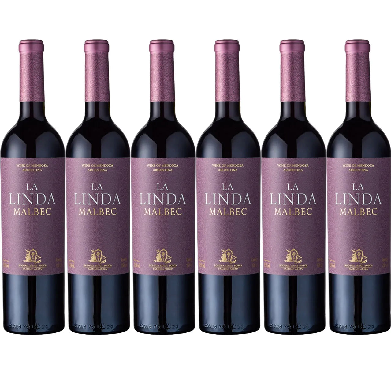 Kit com 6 Garrafas de Finca La Linda Malbec